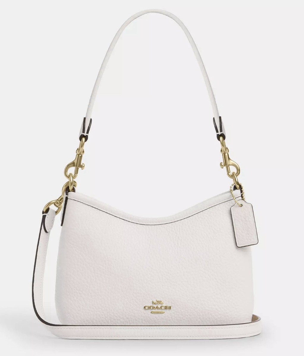COACH 春物 新作 ショルダー 白 Coach Outlet Laurel small shoulder bag CBH16 IMCHK Chalk | eBay