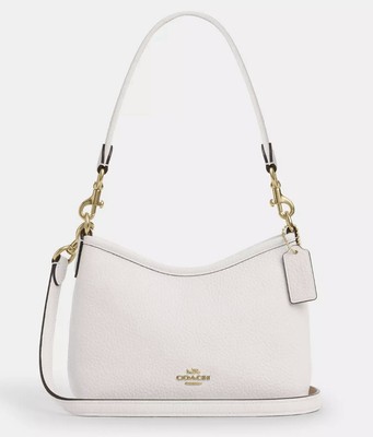 Coach Outlet Laurel small shoulder bag CBH16 IMCHK Chalk