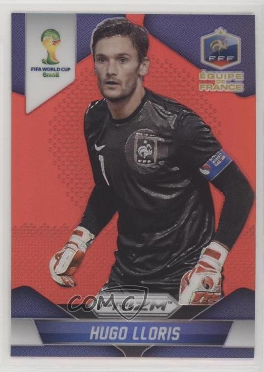 2014 Panini Prizm World Cup Red Prizm 80/149 Hugo Lloris #75 01eh