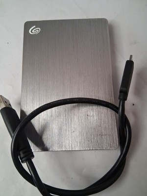 Seagate Backup Plus Ultra Slim Metal Rescue Edition Silver 2tb 1x3ap5-505