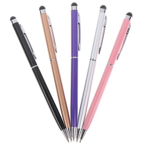 Touch screen stylus ball pens for phone galaxy tab tablet note ballpoint pen&QU