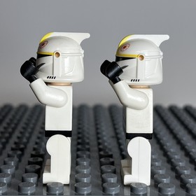 LEGO Star Wars Phase 1 Clone Pilot Minifigure sw0191 8019 10195 7674 Lot 2X - 1B