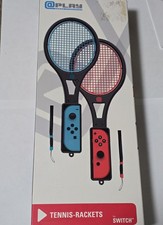 Nintendo Switch PLAY Gaming Accessories Tennis Rackets Red Blue AUTHENTIC