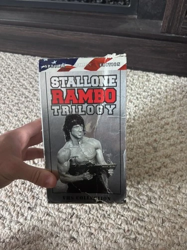 RAMBO Special Edition VHS Collection BOX SET Trilogy (VHS, 2002) FIRST BLOOD