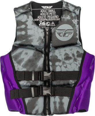 Fly Racing Wmn'S Neoprene Flotation Vest Purple/Grey/Black X Flotation ...