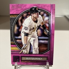2025 Topps Museum Collection - Buster Posey #86 Pink Sapphire /199