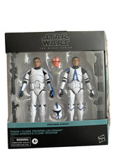 Star Wars Black Series  Phase 1 Lieutenant & 332nd Ahsoka   s Clone Trooper 2-Pack