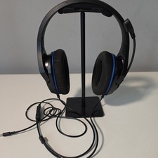 HyperX Stinger Core Gaming Headphones with stand blue