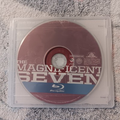 The Magnificent Seven (Blu Ray, 2016) Redbox Case Disc Only 