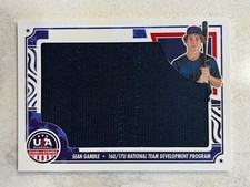SEAN GAMBLE 2024 Panini USA Baseball Stars & Stripes Jumbo Jersey # 39/49
