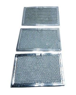 3 - Microwave Grease Filter For Microwave Size 7.5'' X 5''