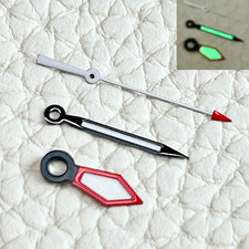 Red Black Edge Watch Hands Needles Fit NH35A NH36 Automatic Movement Watch Lume