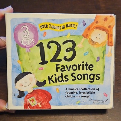 Pacific Entertainment 123 Favorite Kids Songs 3 CD Box Set Children's Music 2004