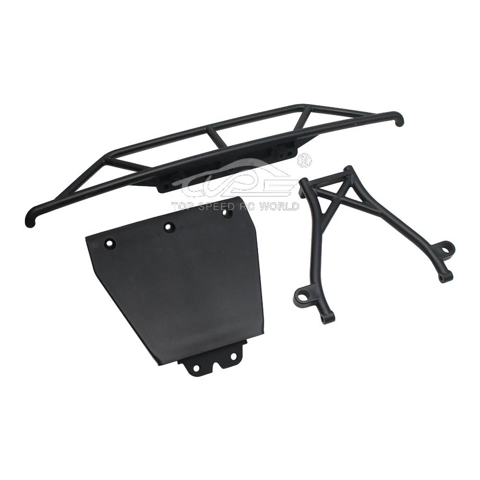 TSRC Kunststoff Frontstoßstangen Kit für Losi 5ive T RV Lt Km X2 Teile 1/5 RC - Bild 3 von 4