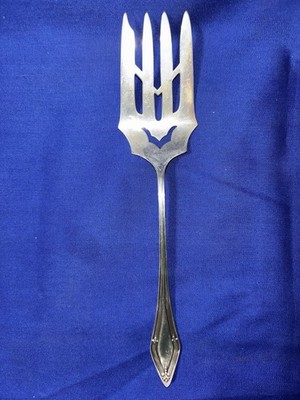 Vintage SSMC-Saart Brothers Sterling Silver 7.5  Cold Meat Fork 29 Grams