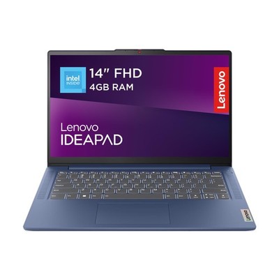 Lenovo IdeaPad Slim 3 14 FHD Laptop N100 4GB 128GB SSD Abyss Blue