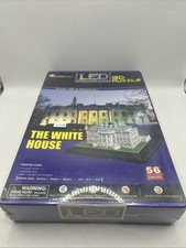 3D Puzzle 56 Pieces - The White House - New Sealed Boxed