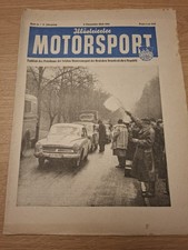 DDR Zeitschrift Illustrierter Motorsport 24/55, Rallye Wartburg, UdSSR Autosport
