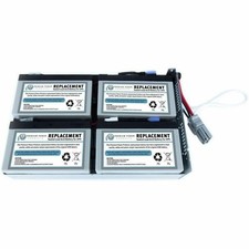 eReplacements replacement battery cartridge APCRBC132-ER for various APC BackUPS