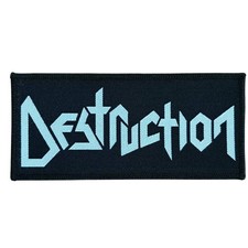 Destruction Patch · Logo Stripe (14cm x 7cm) Offizielles Band Merch