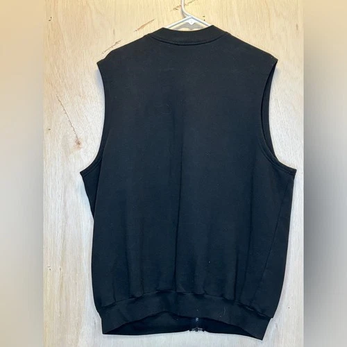 Georgia Bulldogs Zip Up Vest University of Georgia Men's Medium Excellent image 2