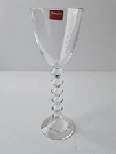 Baccarat Vega Hock Wine Glass Clear 9" Lead Crystal New Discontinued France