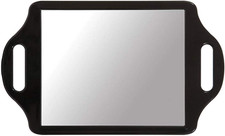 Specchio Parrucchiere - Specchio Portatile Salone – Con 2 Manici Grandangolo – p