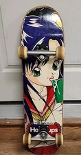 Vintage OG Hook-Ups Skateboard Ice Cream Girl Jeremy Klein Graphic Popsicle   