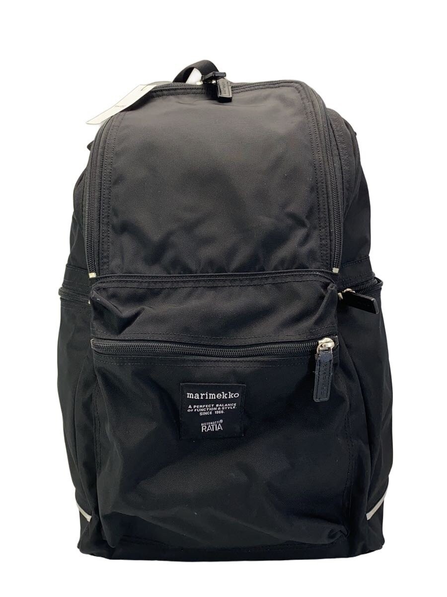 marimekko Backpack Polyester BLK Solid BUDDY - image 1
