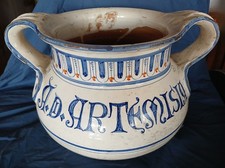 Vaso Anfora Ceramica Maiolica Farmacia Artemisia