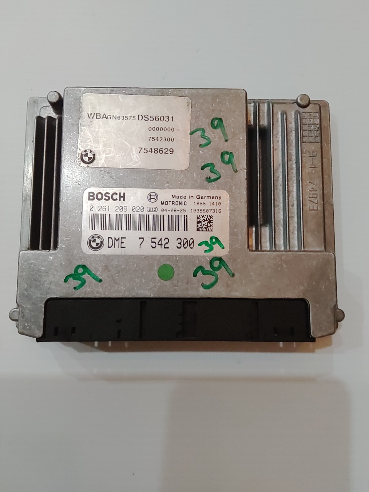 BMW 5 6 7 X5 E60 E63 E64 E65 E66 E53 4.5i 4.4i N62 ENGINE DME ECU CONTROL MODULE