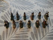 FIGURINES DELPRADO AUSTERLITZ 1/50EME ETAT MAJOR FRANCAIS + OFFICIERS