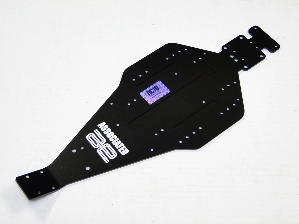 NEW ASSOCIATED RC10 89 MASAMI HIROSAKA EDITION Chassis Main Lower Aluminum AM9 - Image 2 of 3