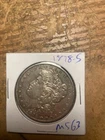 morgan silver dollar  1878s better grade