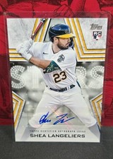 2023 Topps Series 1 - Baseball Stars Autographs Shea Langeliers #BSA-SL (AU, RC)