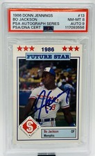 Bo Jackson Rookie Cards and Memorabilia Guide 19