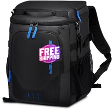 Mochila Termica Aislada 49 Lata Para Comida Caliente Y Fria Hielera Portatil NEW