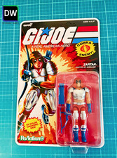 G.I.Joe Super7 ReAction  Zartan  Comic  Action Figure MOC