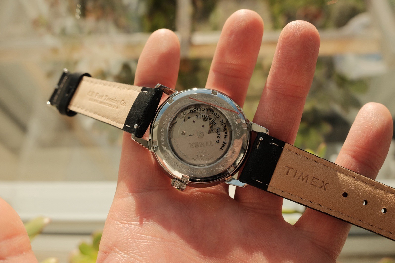 Timex Marlin Automatic X Peanuts collection  Charlie Brown TW2U12700. image 3