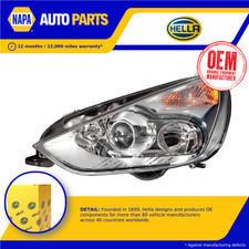 Headlight Headlamp fits FORD S-MAX TDCi 1.6D Left 11 to 14 N/S Passenger Side