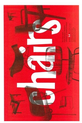   Eames Chairs Poster - Mid-Century Modern Design - 24x36  Premium Matte Paper