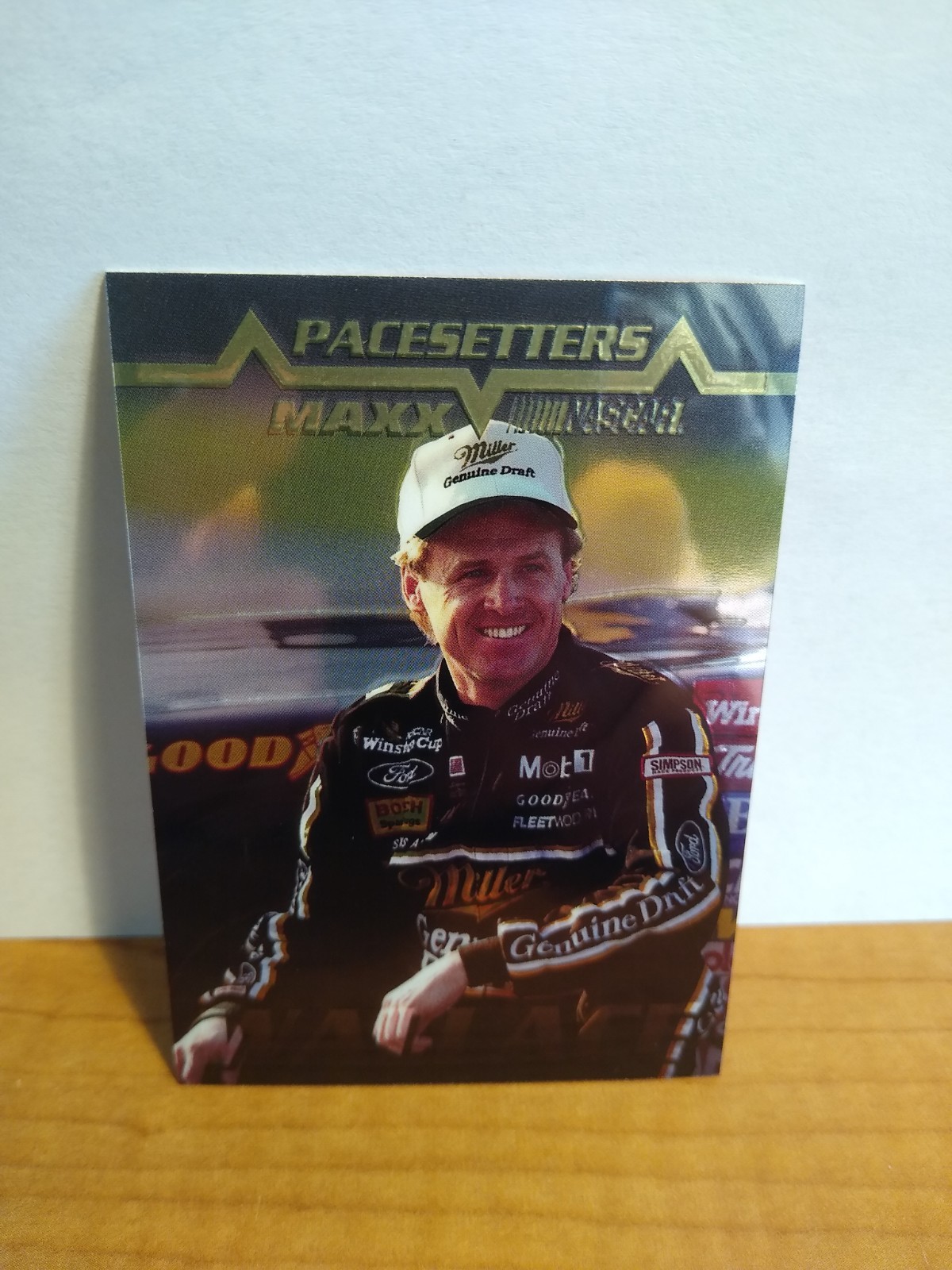1995 Maxx Premier Plus PaceSetters Rusty Wallace Insert #2 of 9 NRMT-MT