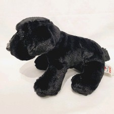 GANZ Webkinz Black Lab 9" Puppy Dog No Hang tag or Code HM136 BW169G