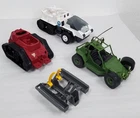 Z-436 VINTAGE 1980'S HASBRO G.I. JOE TOY VEHICLES LOT!