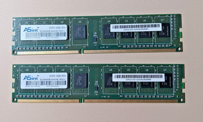 ASint 16GB (2x8GB) DDR3L RAM PC3L-12800 1600MHz Desktop Memory