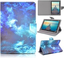 Case for 10.1 inch Tablet, Travel Portable Protective Folio Leather Stand Shell