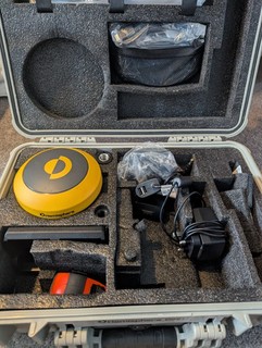 Hemisphere C321 GNSS Smart Antenna GPS Bundle Hard Case And Accessories