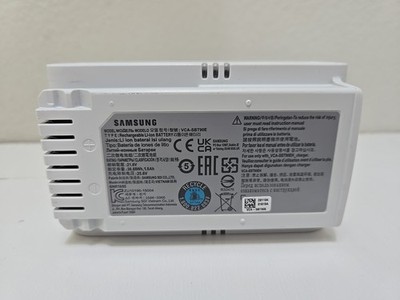 GENUINE Samsung Cordless Stick Vacuum Battery WHITE VCA-SBT90E 21.6V OEM *LOOK*