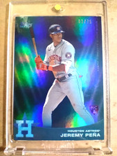 2022 Jeremy Pena Topps X Steve Aoki Rookie Blue Glitter Blast RC 01/75 MINT🔥🔥