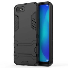 Shockproof PC + TPU Protective Case with Invisible Holder, For OPPO A1k / Realme